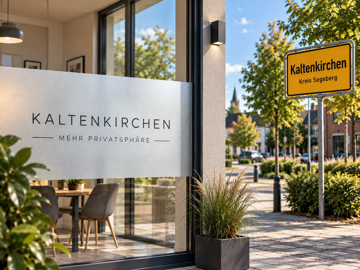 Milchglasfolie in Kaltenkirchen – Sichtschutz mit Montage vor Ort