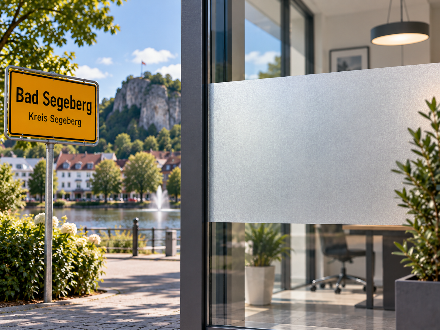 Milchglasfolie in Bad Segeberg